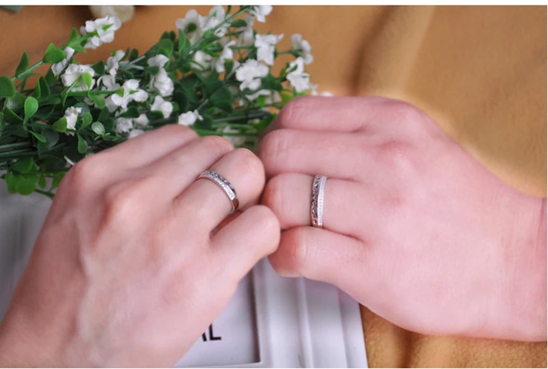 1 шт. ювелирные изделия из настоящего стерлингового серебра AAA Циркон Сердце