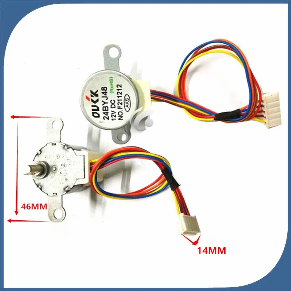 Новинка для кондиционера двойной синхронный двигатель 24BYJ48 DC 12V|motor winding|conditioned