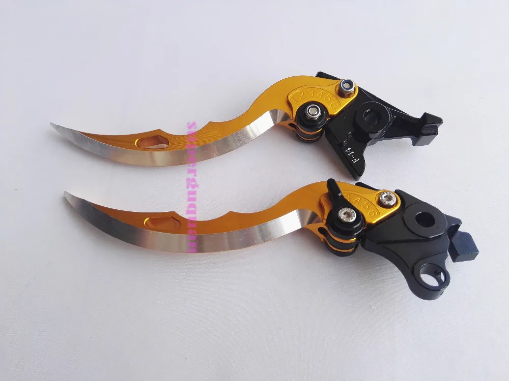 Новые рычаги тормоза и сцепления для велосипеда мотоцикла с ЧПУ стиль лезвия Suzuki