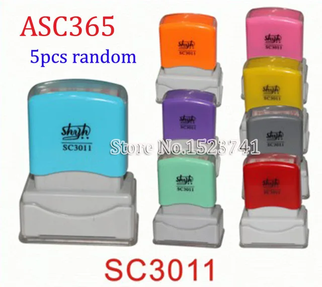 5 шт./Лот прямоугольный держатель для офисного штампа 3011 мм резиновая подкладка