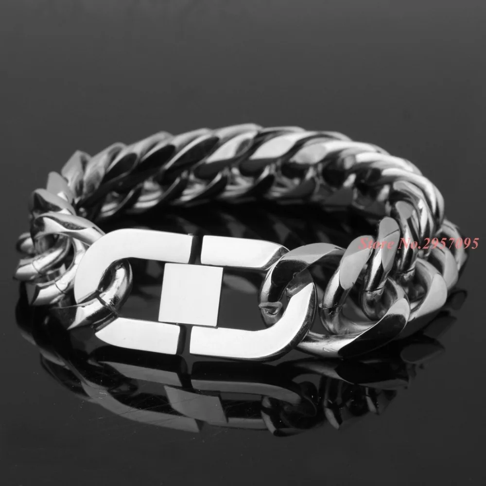 Мужской браслет высокого качества из нержавеющей стали 21/19/16/13 мм: браслеты-браслеты панк-украшения для мужчин Лучшие друзья.