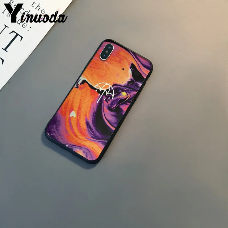 Мягкий силиконовый чехол Yinuoda BMTH Bring Me the Horizon из ТПУ для телефона Apple iPhone 8 7 6 6S Plus X XS
