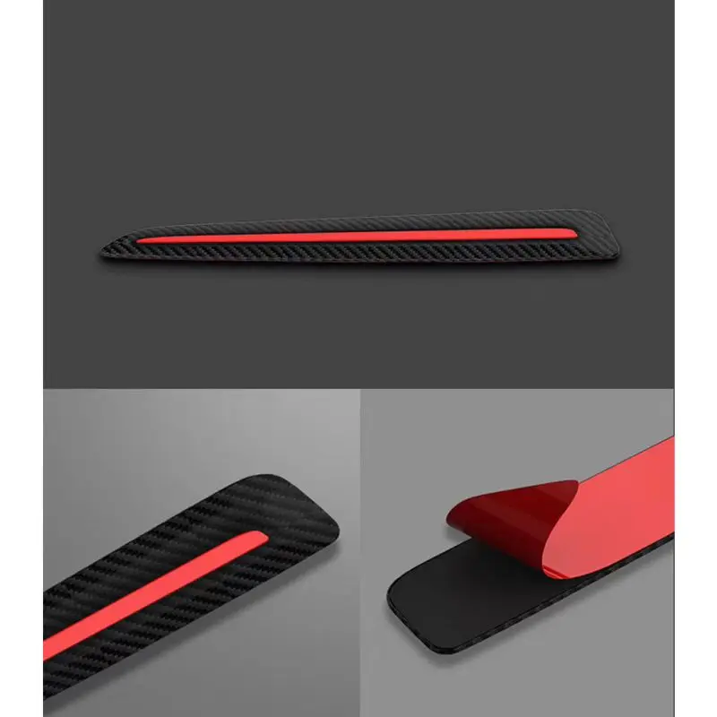 2 шт. Защитная Автомобильная Передняя Задняя кромка угловая наклейка бампера