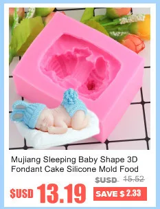Mujang 3D ремесло Детское Мыло для обуви силиконовые формы Fimo глина свеча плесень помадка торт Deorating инструменты шоколадные формы для мастики