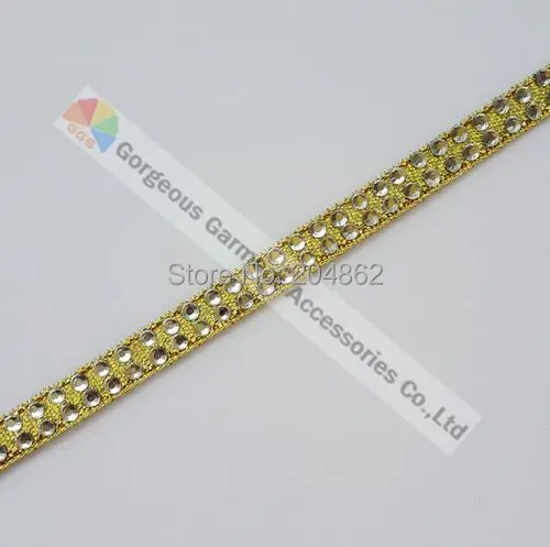 2 ряда розовые золотые серебряные металлические алмазные ленты прозрачные