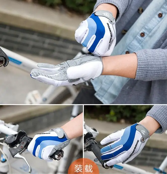 Мужские теплые горные велосипедные перчатки Robesbon для горного велосипеда с