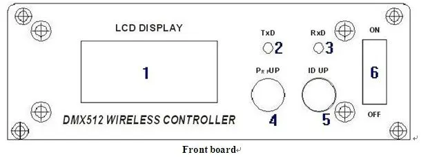 dmx512 wireless controller receiver transmitter dmx 512 control | Освещение