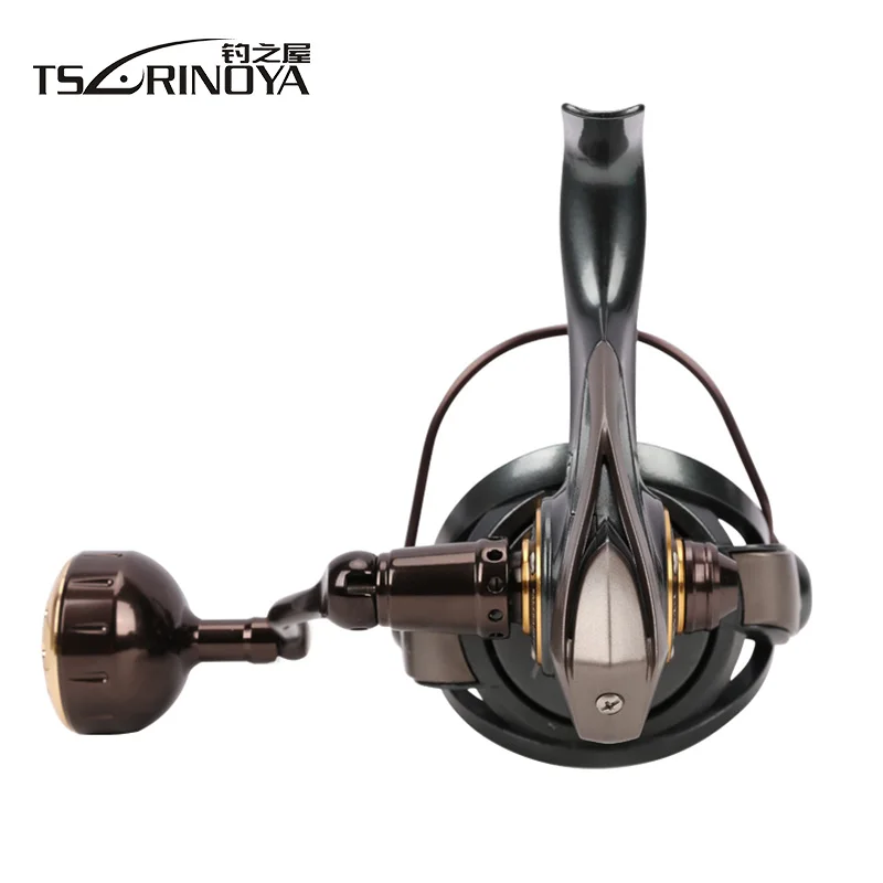 TSURINOYA JAGUAR5000 Spinning Reel 9+1BB 5.2:1 7kg Drag Double Spool Jigging Boat Saltwater Lure Far Distance Throwing | Спорт и