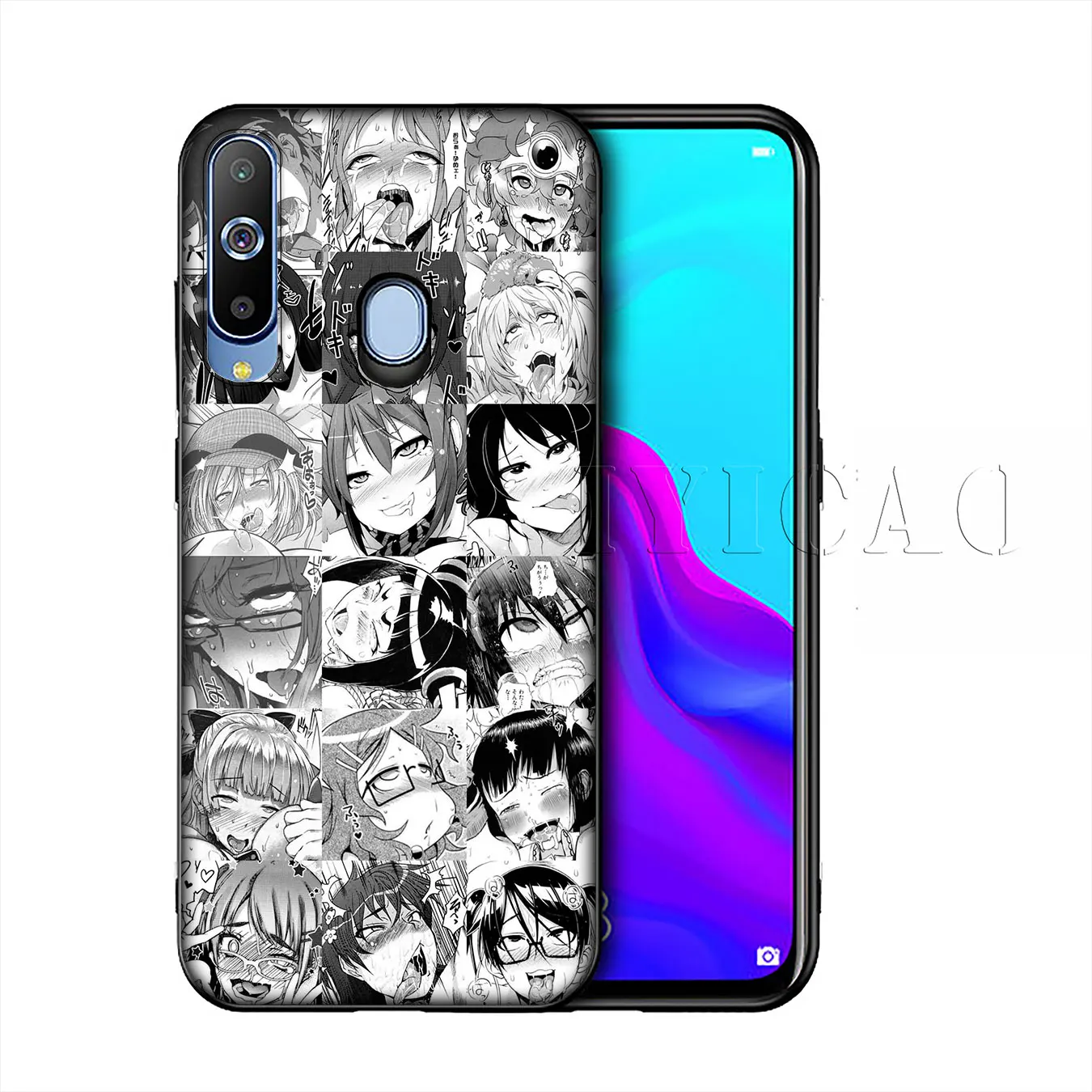 Iyicao аниме девочка мультфильм японский силикон мягкий чехол для samsung Galaxy A10 A30 A40 A50 A70 M10 M20 M30 крышка