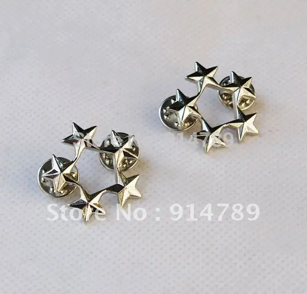 2 мировая война пара офицера армии США 5 звезд значки общего ряда PIN 32062|pin usb|badge