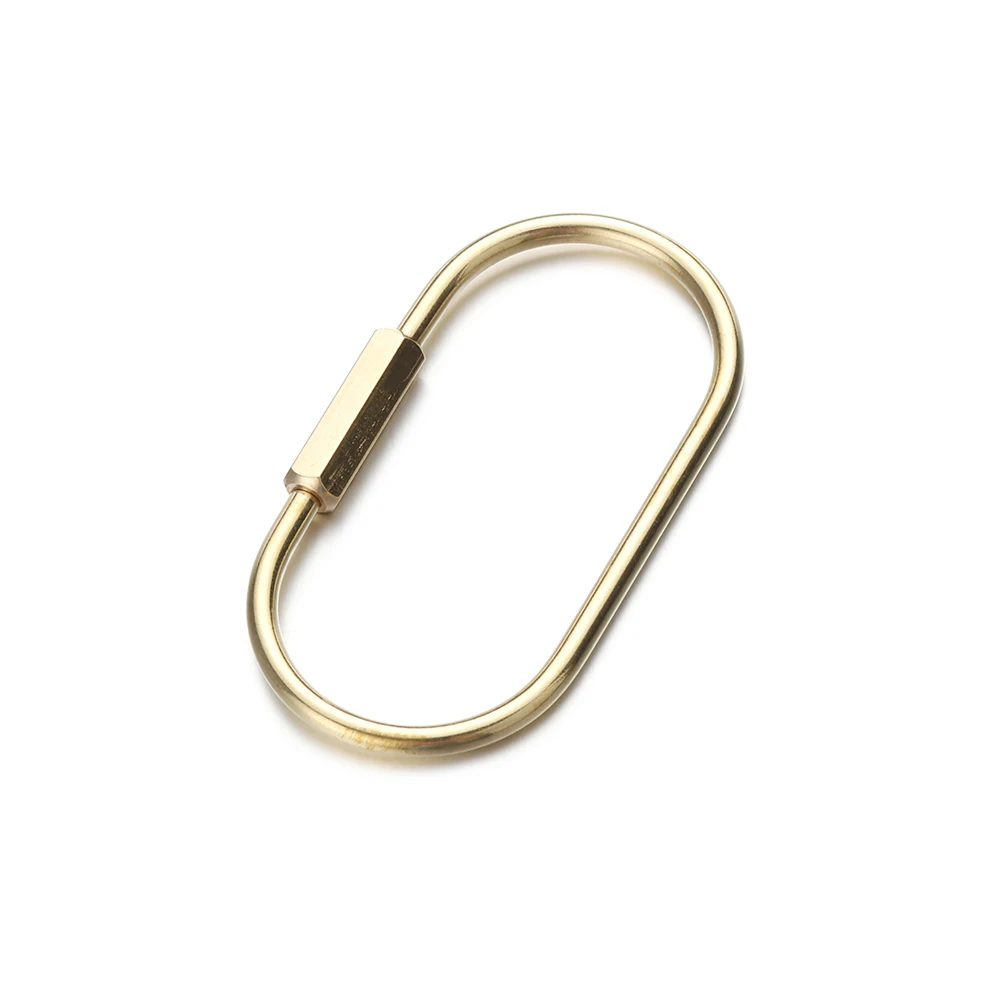 Creative Portable Brass Keychain Portable Unique DIY Craft Tools Whistle Ruler Key Ring Pendant Jewelry Keychain Accessories