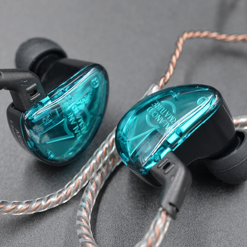 KZ AS06 наушники Сбалансированные арматура 3BA драйвер HIFI бас в ухо монитор Bluetooth