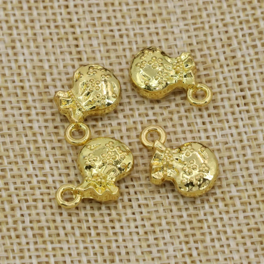 Заводские магазины маленькие подвесные аксессуары 5 шт. золотой цвет форма сумки