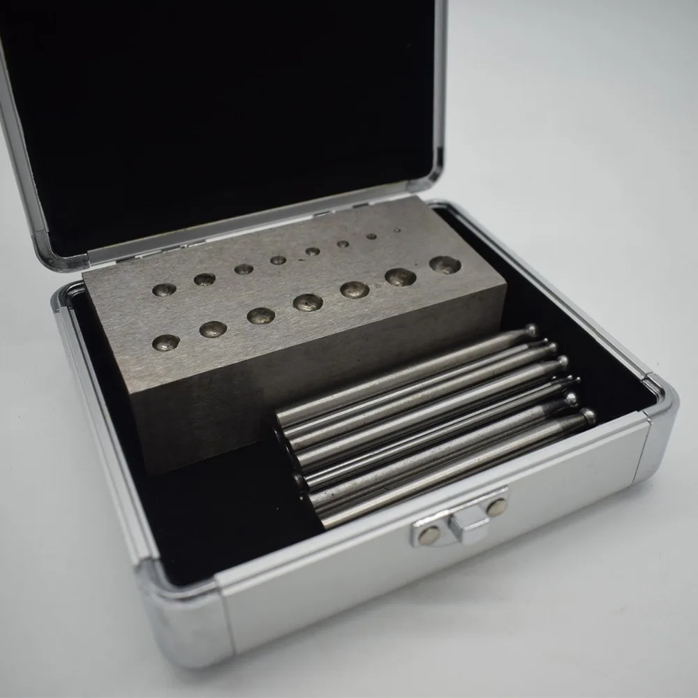 15 шт. ювелирные изделия Купольные Дыроколы металлический формовочный Дырокол