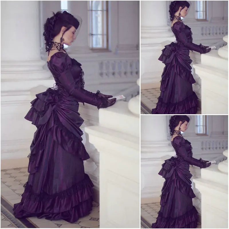 Изготовление на заказ! Винтажные костюмы 17 века платья в стиле стимпанк