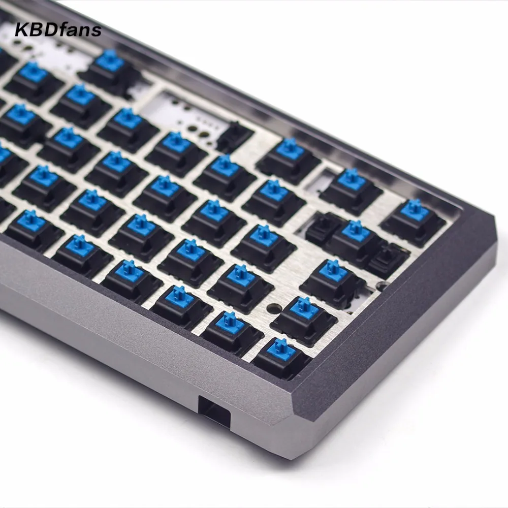 KBDfans полностью собранная 5 градусов механическая клавиатура cherry swich box