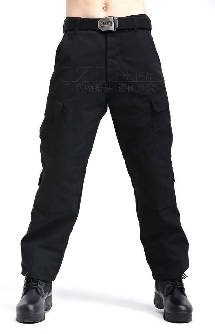 Уличные брюки комбинезоны армейские черные спецназ тактические бесплатная