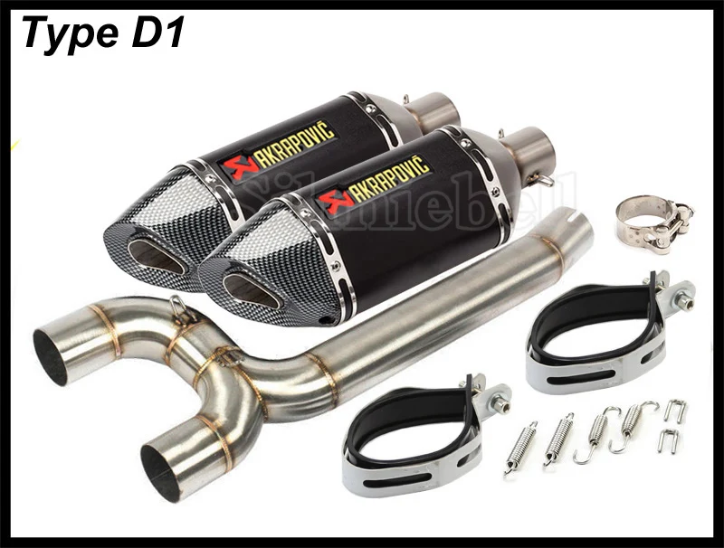 Fz-6n akrapovic выхлопная труба мотоцикла из углеродного волокна глушитель труба полная система для yamaha fz6 выхлопная FZ6 S2 FAZER FZ6N FZ6S 2004-2010