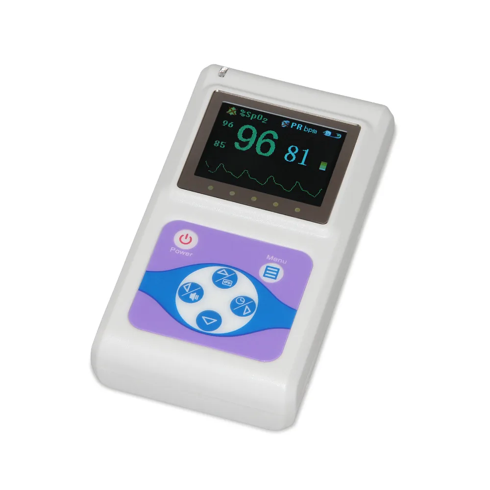 

CONTEC CMS60D infant Neonatal handheld Pulse Oximeter Blood Oxygen Spo2 Monitor PR+PC software