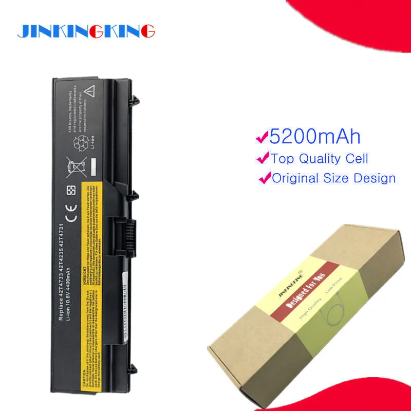 Новый аккумулятор для ноутбука 42T4819 Lenovo ThinkPad SL410 SL410k SL510 T410 T410i T420 T510 T510i T520 T520i W510
