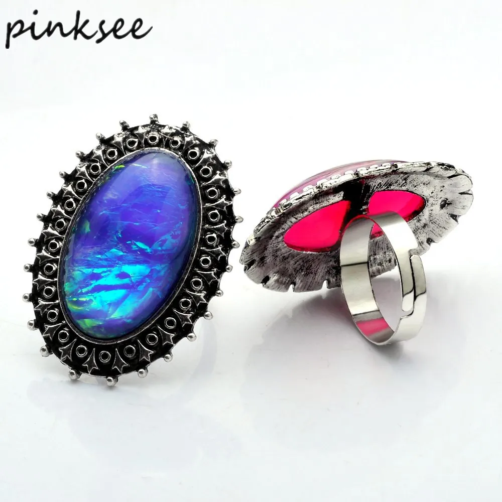 5 шт./партия Женские винтажные кольца с большим камнем|stone rings for women|big stone ringstone ring |