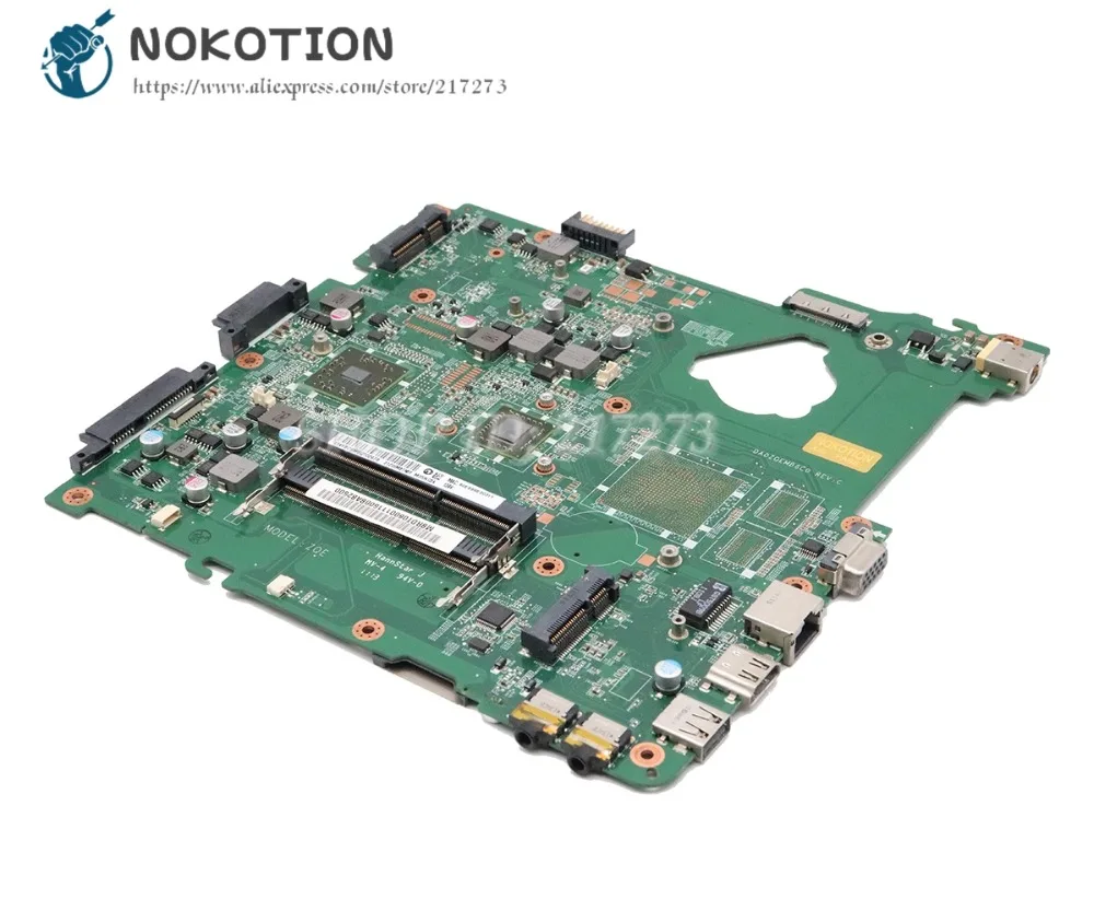 NOKOTION для Acer aspire 4253 материнская плата ноутбука DDR3 с процессором на борту DA0ZQEMB6C0