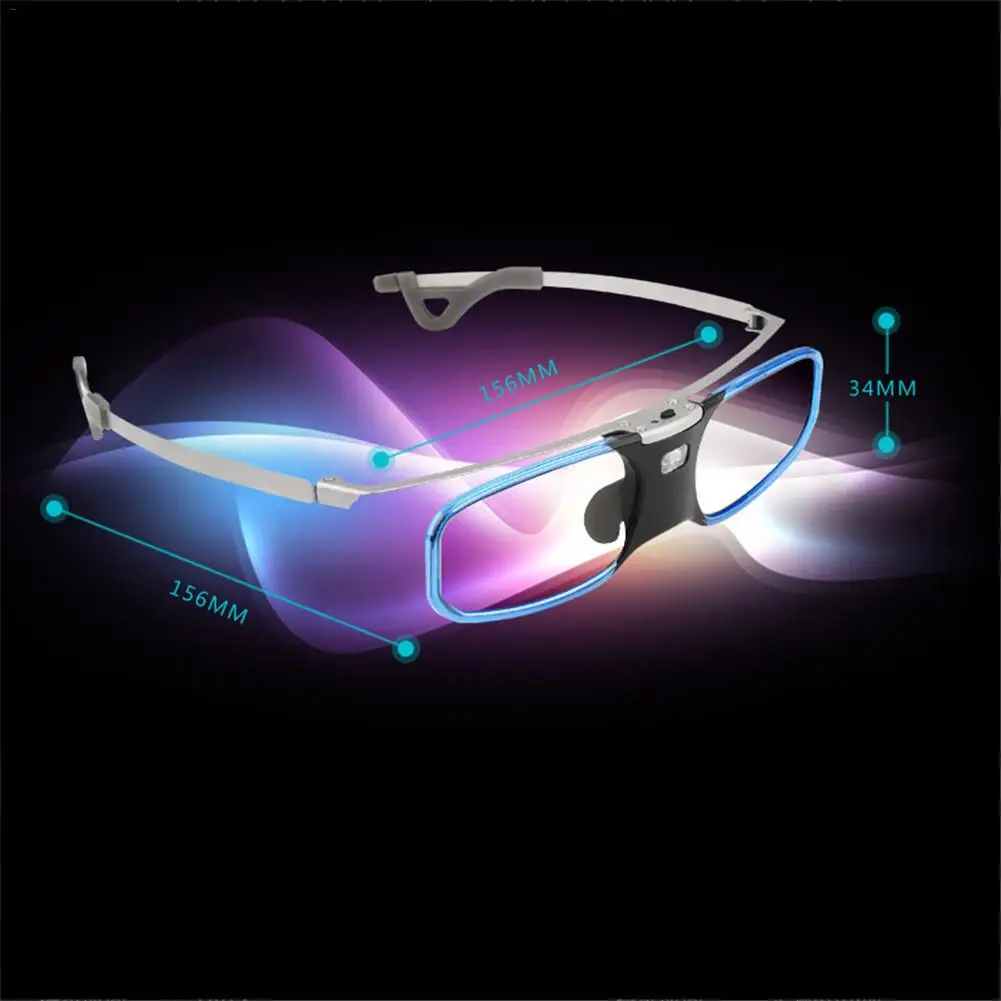 Новые 3D очки с зажимом, USB перезаряжаемая Технология DLP, активные 3D очки с затвором, универсальный тип 3D проектор, высокое качество