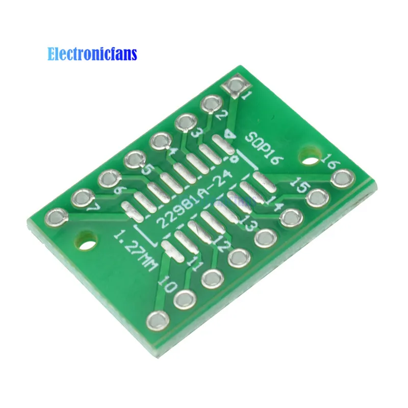 10 шт. SOP16 SSOP16 TSSOP16 к DIP16 0 65/1 27 мм IC АДАПТЕР печатная плата|board board|board pcbboard to board |