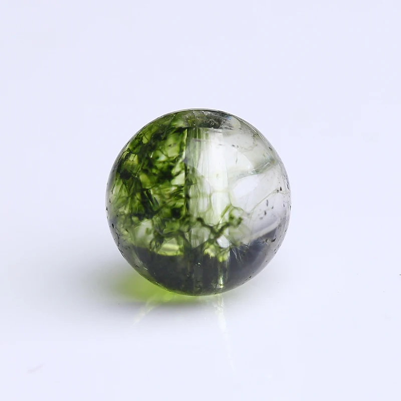 Зеленые Бусины в форме цветка с кристаллами россыпью полу-готовые изделия сделай