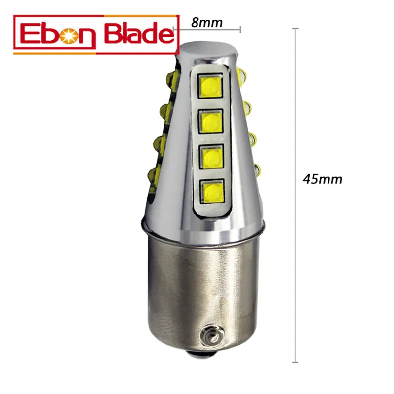 2 шт. мощные 80W 1156 BA15S XBD чипы R5W задний свет тормоза обратный сигнал поворота S25 P21W 12V 24V светодиодные белые, красные, янтарные Canbus без ошибок.