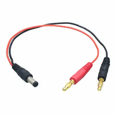 

Transmitter charge Lead for Futaba Transmitters with 4mm Banana Connectors