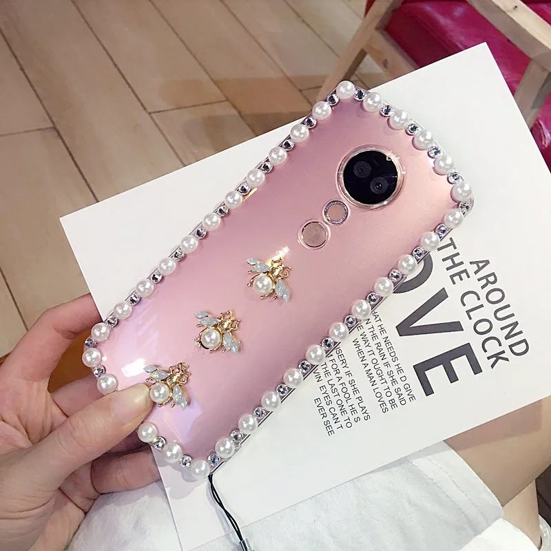 Роскошный чехол сверкающий с блестками для iphone X XS MAX XR 8 Plus 7 Crystal Bee 11 Pro 6 6S 5 5S SE| |