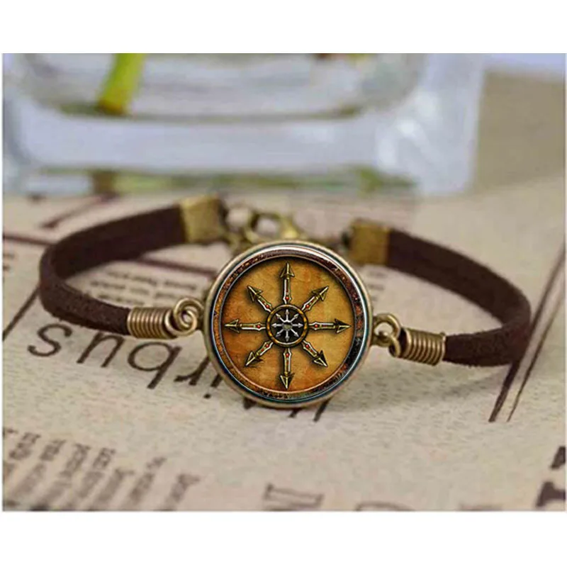 1 звезда unids хаос волк или Хрустальный Браслет Ювелирные Изделия Кабошон браслет |