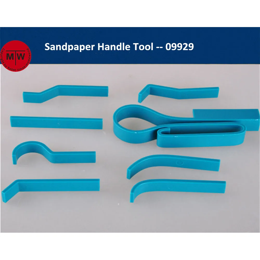 Trumpeter Master Tools 09929 наждачная бумага ручка для сборки хобби ремесло инструмент (8