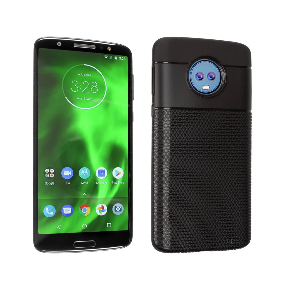Роскошный мягкий чехол для Moto G6 Plus силиконовый из ТПУ задняя крышка телефона Motorola