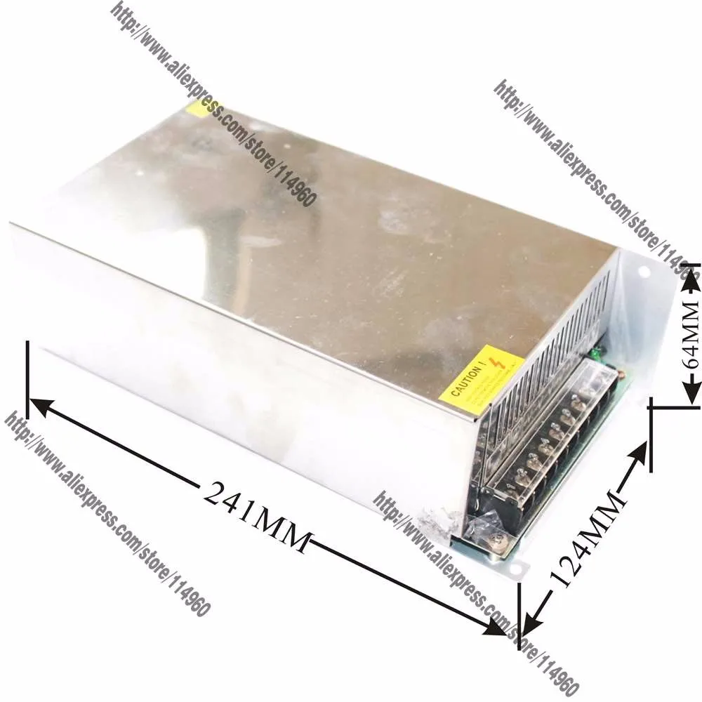 Регуляторный переключатель питания DC0-60V 13.3A 800 Вт трансформатор драйвера 220 В переменного тока 0-60 в SMPS для ЧПУ CCTV машины