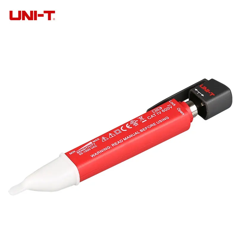 UNI T UT13A детекторы напряжения переменного тока 24V ~ 600 V 50/60Hz вольт тестер Pen с