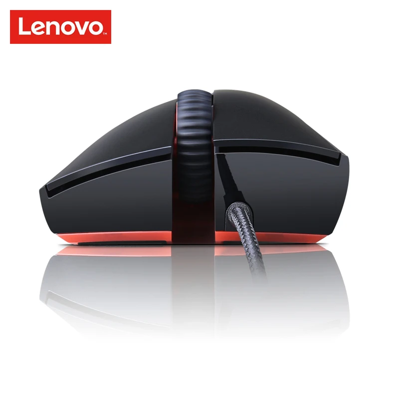 Оригинальная игровая мышь Lenovo геймерская светодиодная оптическая USB