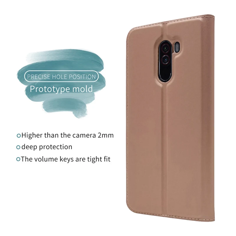 Чехол Xiao mi Pocophone F1, кожаный чехол-книжка для Xiaomi mi F1, чехол Xio mi, кожаный чехол-кошелек для Xiao mi Poco F1, чехол для телефона s