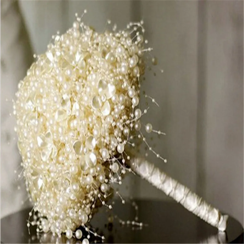 Beautiful 10 Meters Fishing Line Artificial Pearls Beads Chain Garland Flowers DIY Wedding Party Decoration Products Supply | Дом и сад