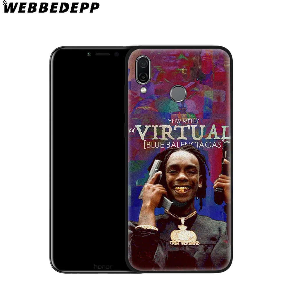 WEBBEDEPP YNW Melly мягкий чехол для Huawei P8 P9 P10 P20 P30 Lite Pro P Smart Z Plus 2019 Y6 Prime 2018 2017 Mini |