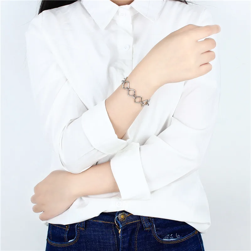 HAWSON Romantic Couple Jewelry Silver Color Bracelet Valentine's Day Gift Free Shipping | Украшения и аксессуары