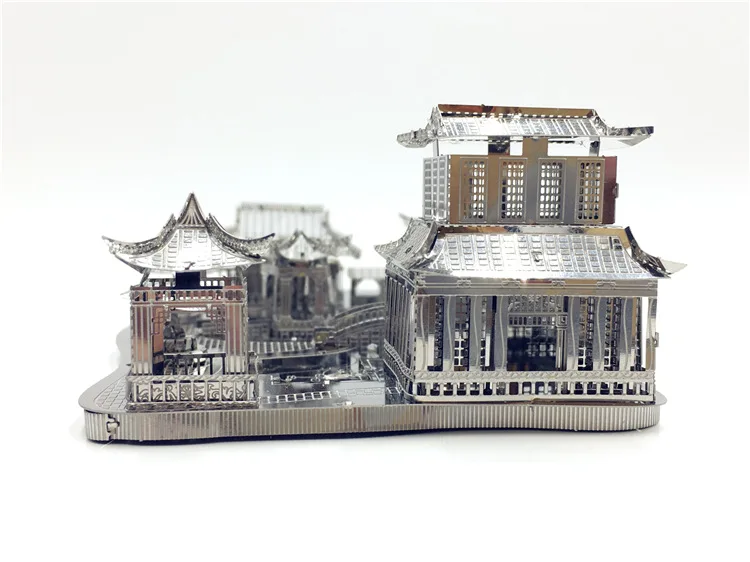 3D Трехмерная металлическая головоломка Китай Сучжоу сад ручная сборка
