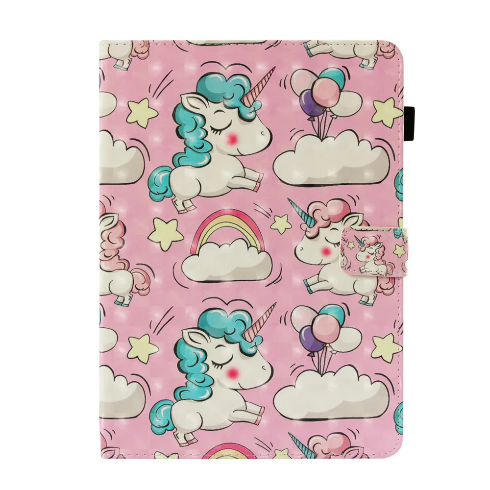 Cute Leather Folio Flip Case for iPad Pro 11'' (2018) Card Slots Cash Wallet Smart Cover PU Protective Sleeve | Компьютеры и