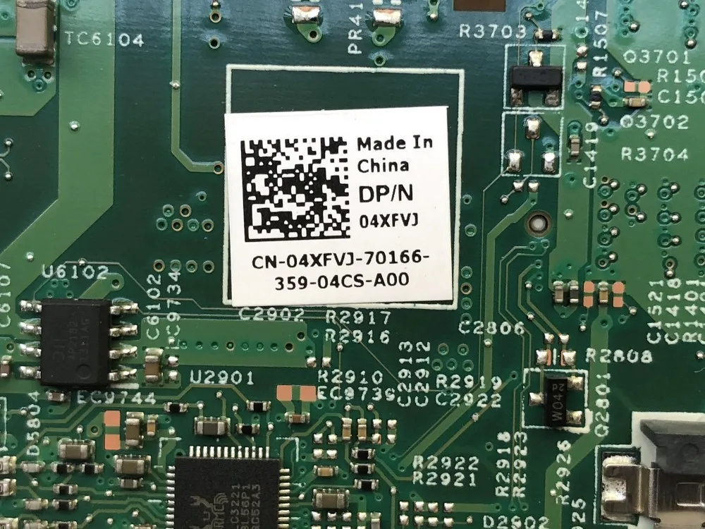 High Quality MB 4XFVJ 04XFVJ CN-04XFVJ For Dell Inspiron 3421 5421 Laptop Motherboard SR0N6 I7-3517U N13P-GS-OP-A2 100% Tested | Компьютеры