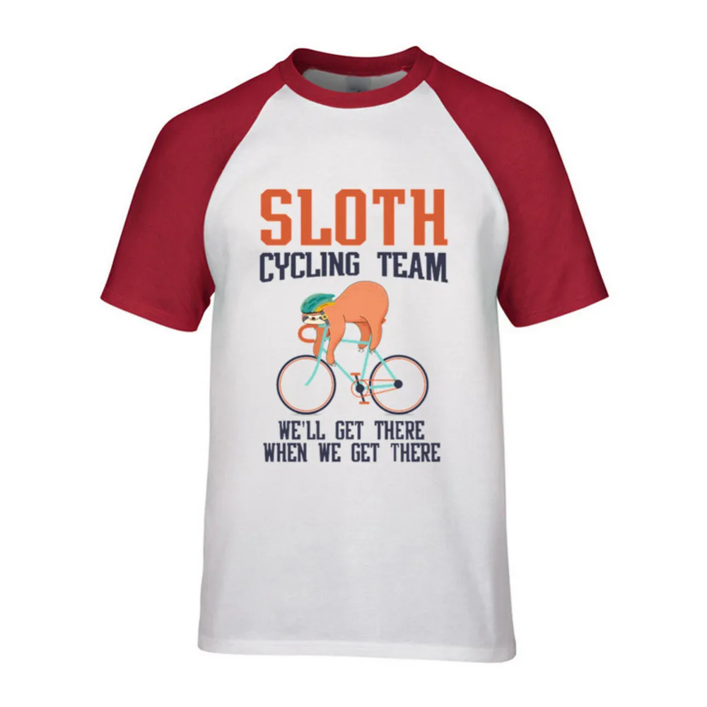2019 летние футболки для горных велосипедов Ленивец дизайнерская одежда взрослых
