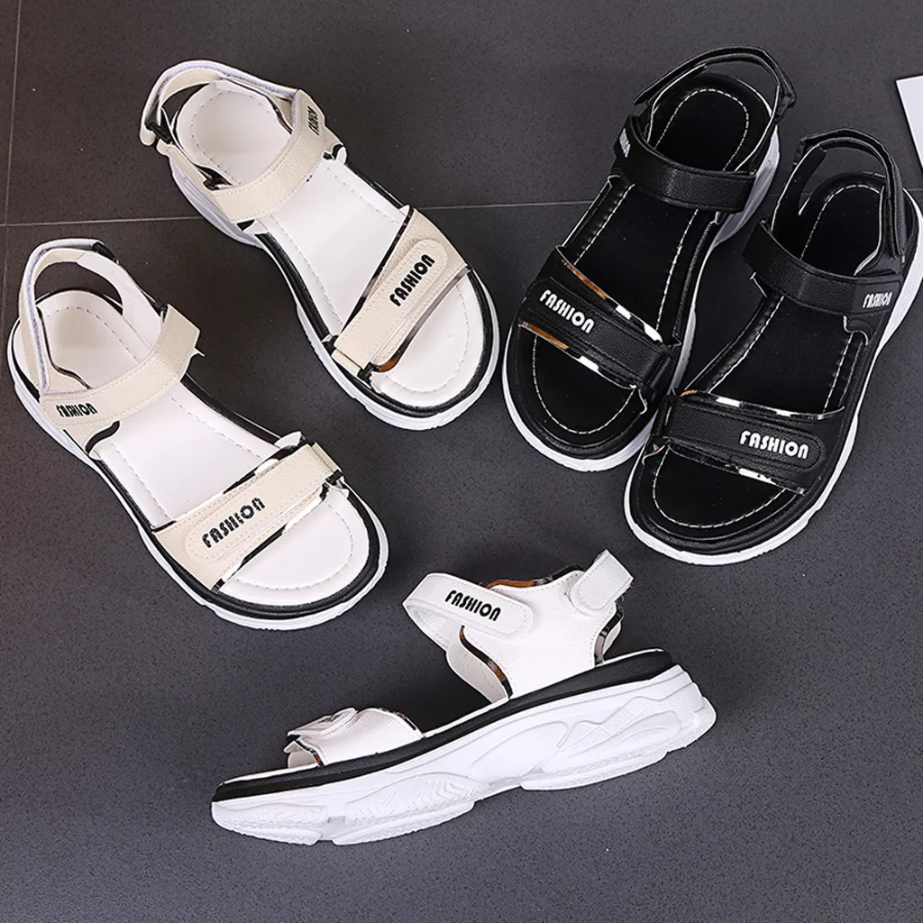 SAGACE женские сандалии повседневные спортивные на плоской подошве пляжная обувь