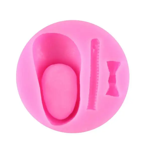 Бесплатная доставка новая обувь молния галстук узел помадка форма для торта