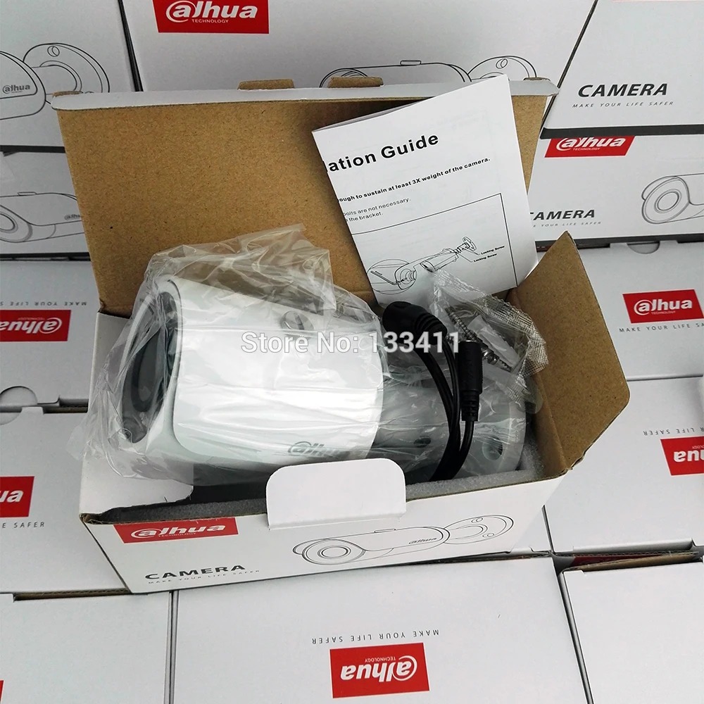 DA HUA 2MP HDCVI камера HAC HFW1200S P 1080P 2 мегапиксельная CMOS фиксированная линза IR 30M наружная