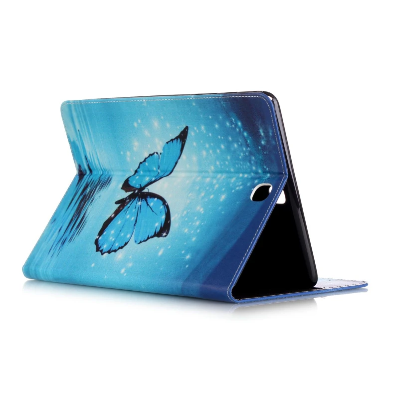 Модный чехол для Samsung Galaxy Tab E 9 6 T560 T561 T565 милый книжка с кошкой пандой и бабочкой SM